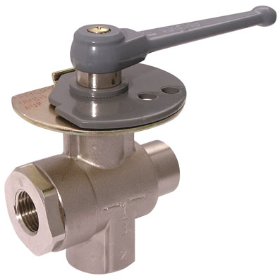 1/2" x 12mm FEMALE 3-WAY BALL VALVE - LE-0438 12 21